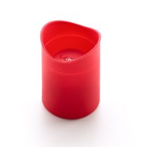 Lékué Cookie Glass, Silicone, Red, 5 x 5 x 6.8 cm