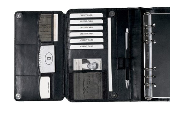 Bind Personal Organiser System Agenda A5 Leather 2009 1 Week = 2 Pages - Image 2