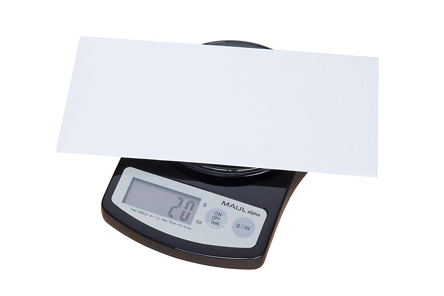 MAULalpha Letter Scales with, black, 2000 g - Image 4