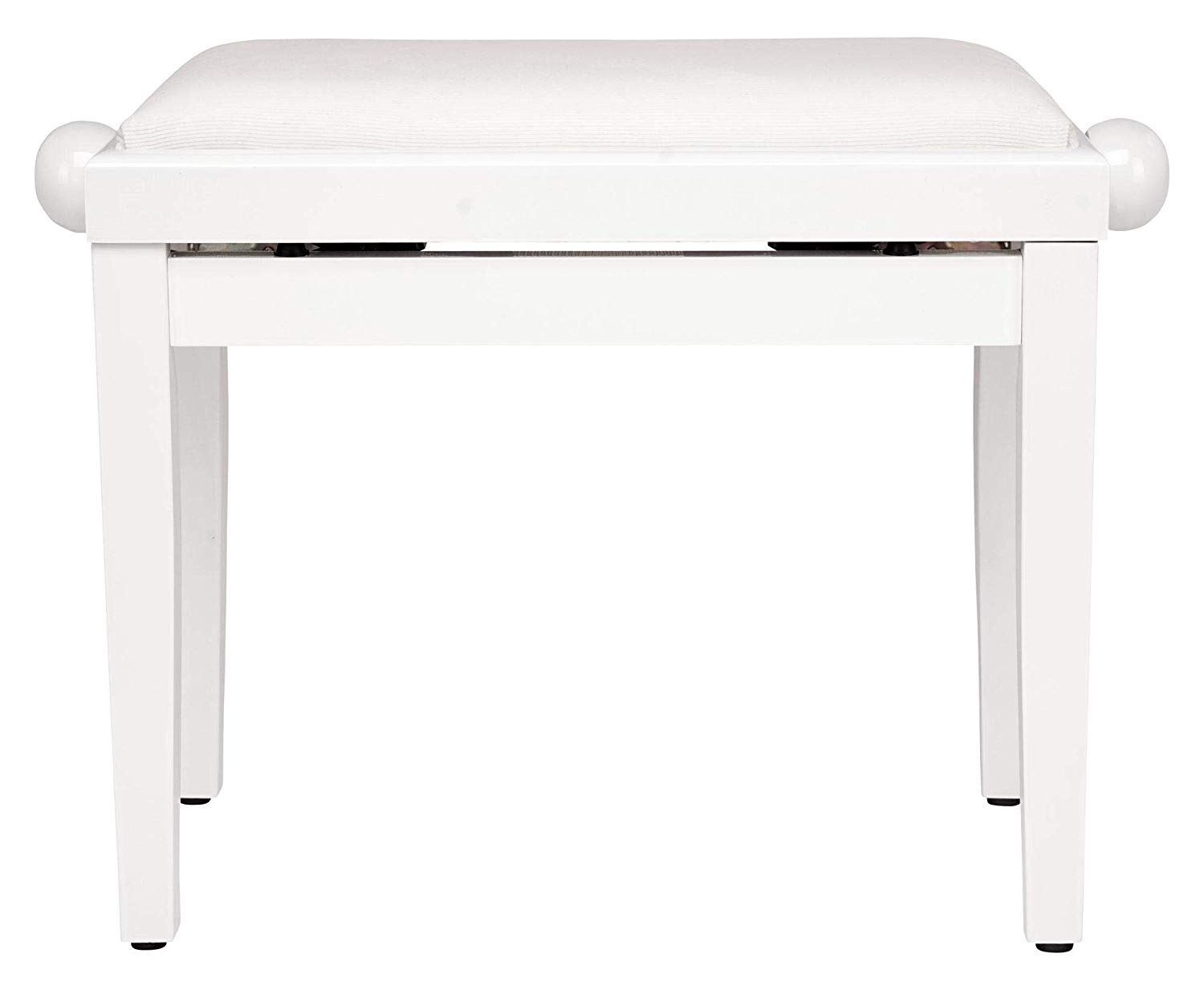 Classic Cantabile Piano Bank High Gloss White (Height Adjustable from ...