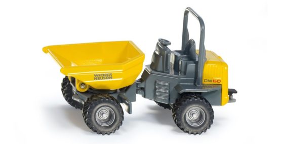 SIKU 3509 Super Other License Wacker Neuson DW60 Dumper, Yellow/Grey