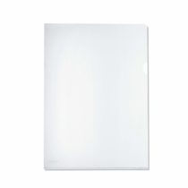 Herlitz A4 Cut Flush Folder - Clear (100 Pieces)