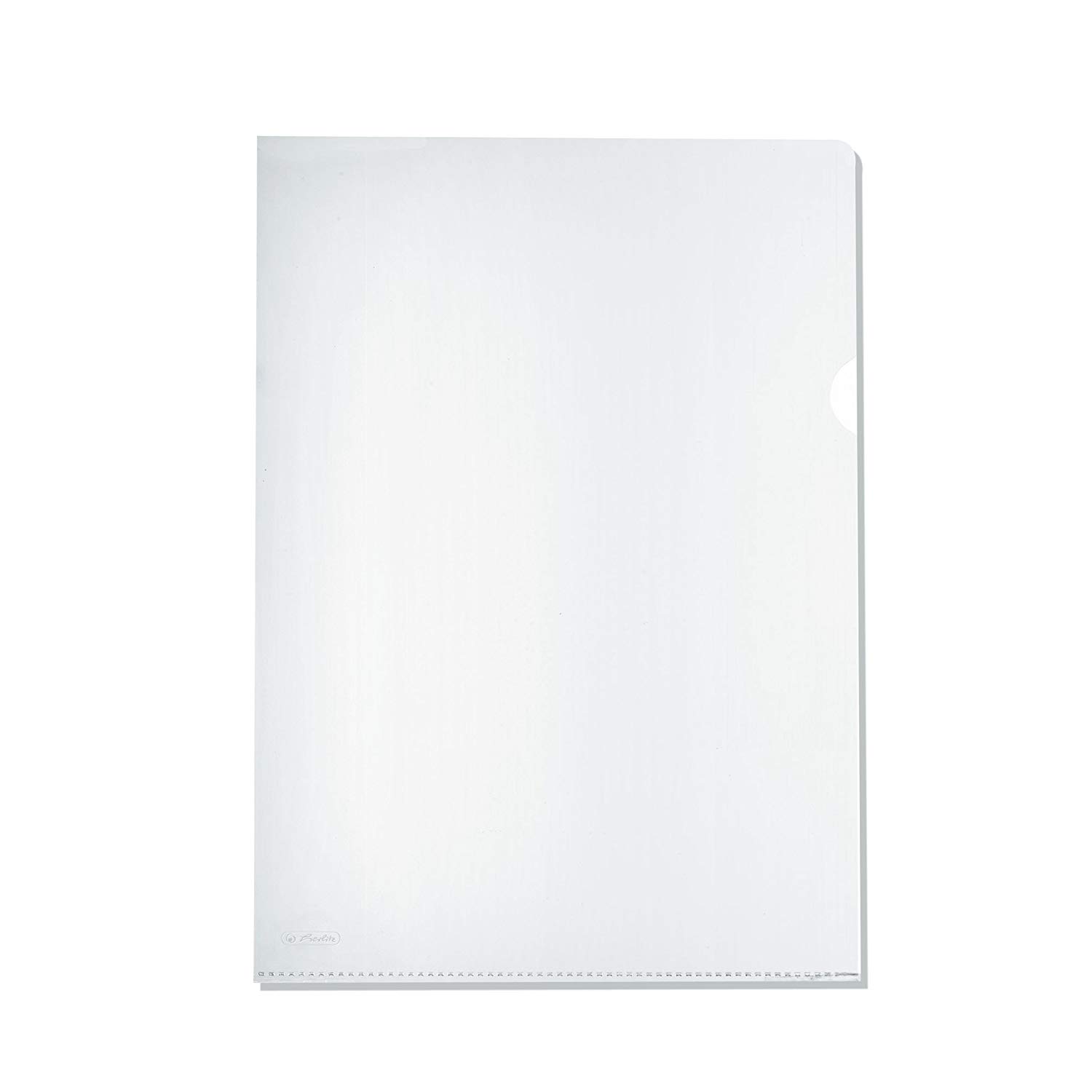 Herlitz A4 Cut Flush Folder – Clear (100 Pieces) – BigaMart