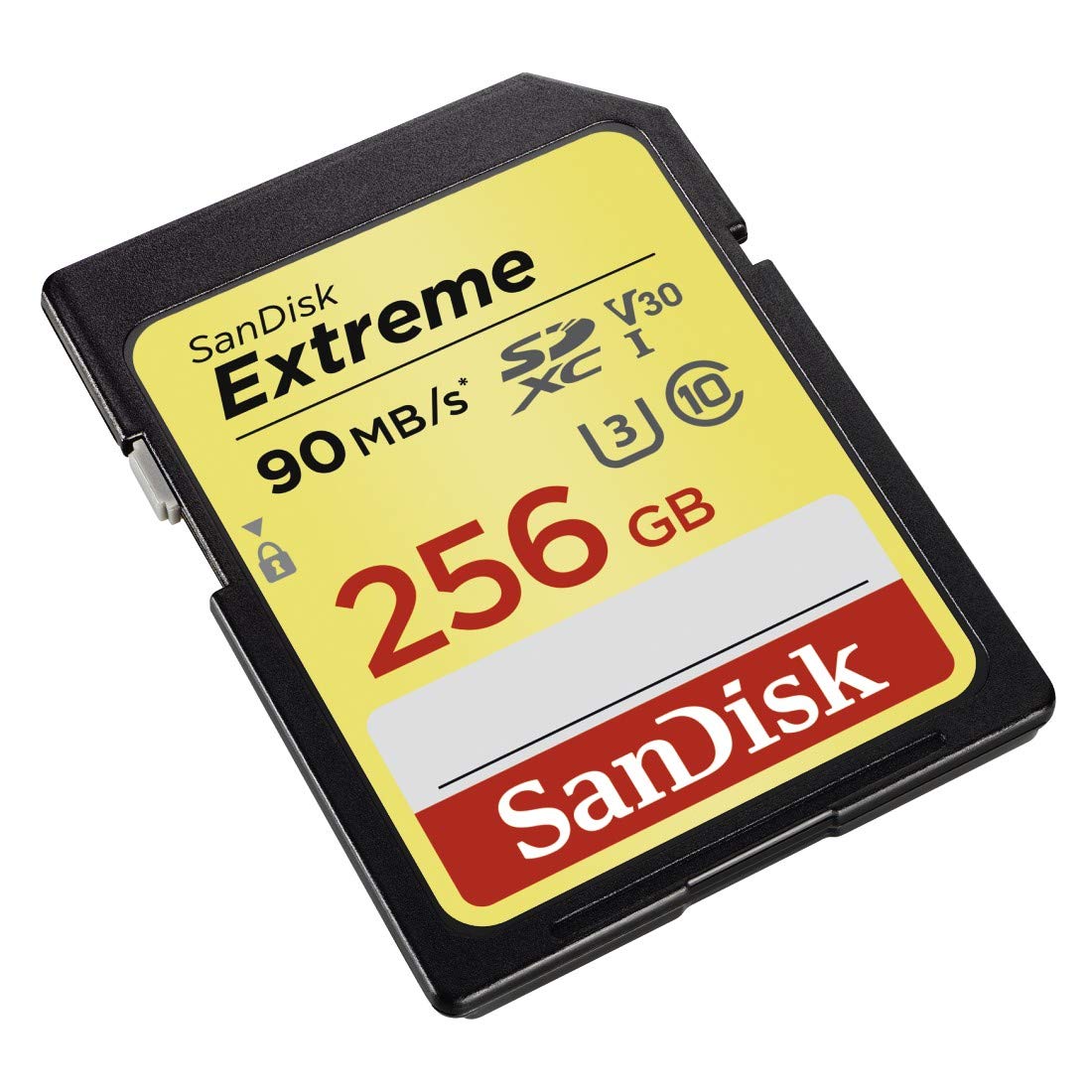 SanDisk Extreme 256GB SDXC Memory Card up to 90MB/s, Class 10, U3, V30, Black - Image 3