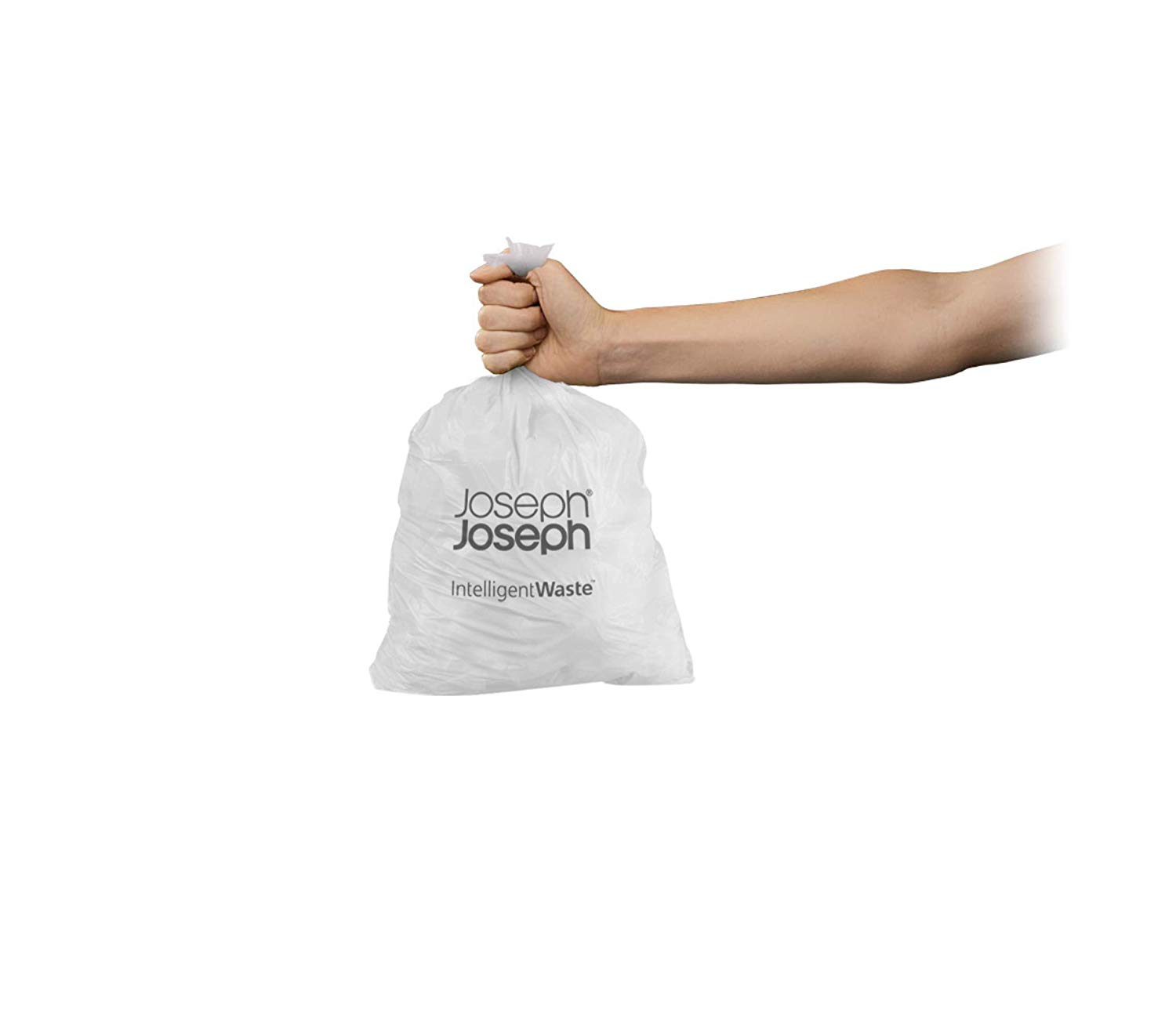 Joseph Joseph IW2 Biodegradable, Compostable Bags, Pack of 50 Food Waste Bin Liners, White, Small, 4 Litres - Image 4
