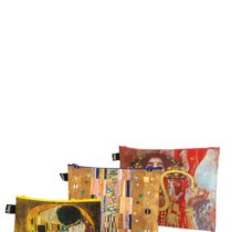 LOQI Museum Gustav Klimt Zip Pockets