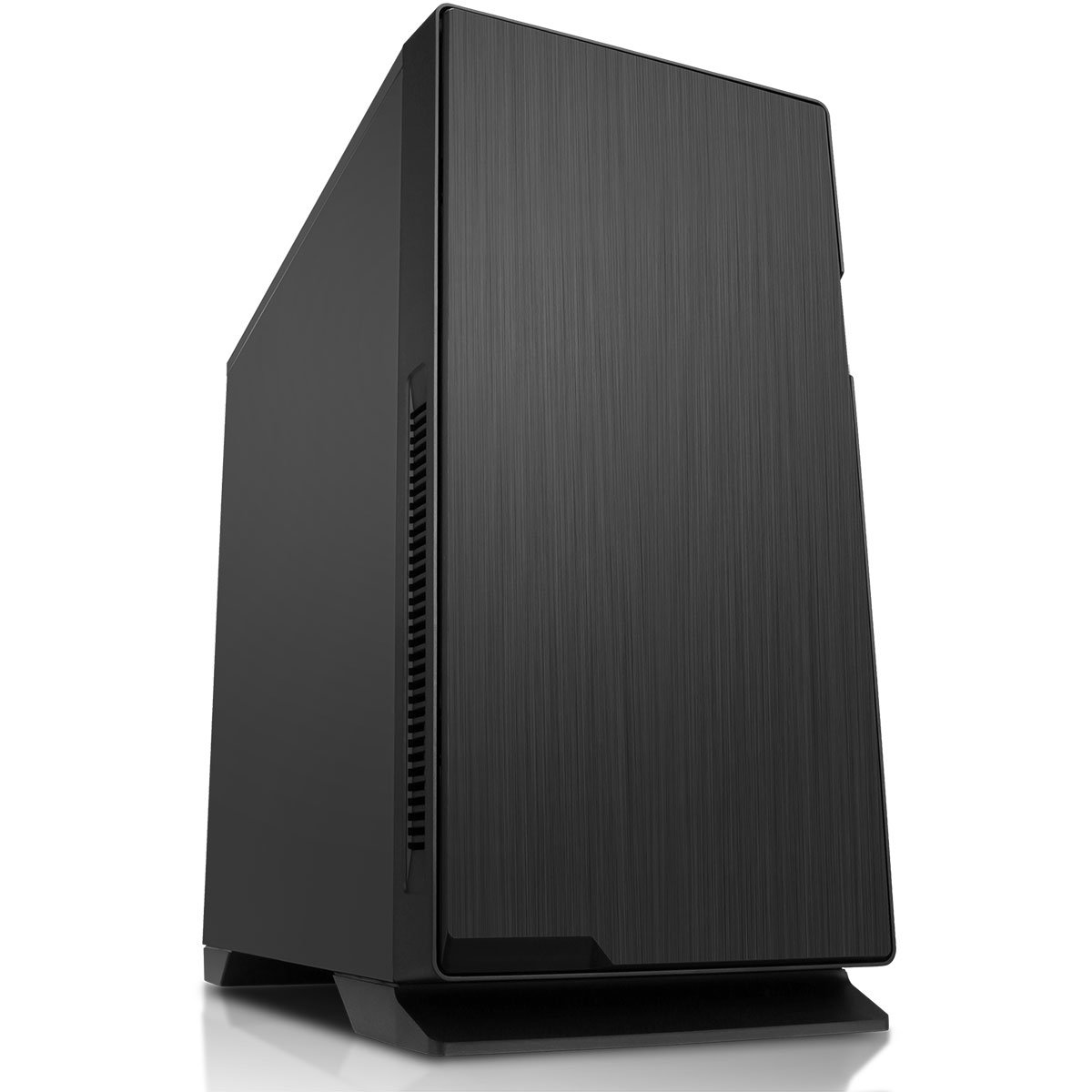 GameMax Silent Mid-Tower PC Gaming case, ATX, Sound Dampening, SD/TF Card Reader Built-In, Black