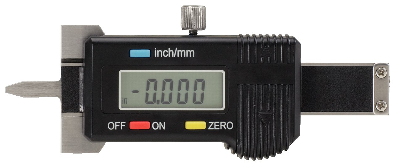 KS Tools 300.0550 Digital Depth Gauge Measurement Tool, 0-25 mm, 125mm