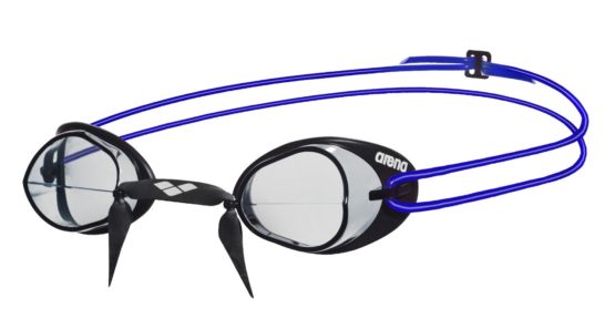 Arena Swedix, Unisex Adult Racing Goggles, Multicolored (Clear / Blue), One Size