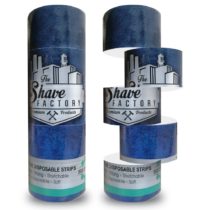 Shaving Factory Disposable and Elastic Hygienic Barber Neck Strip, Blue, 500 Count