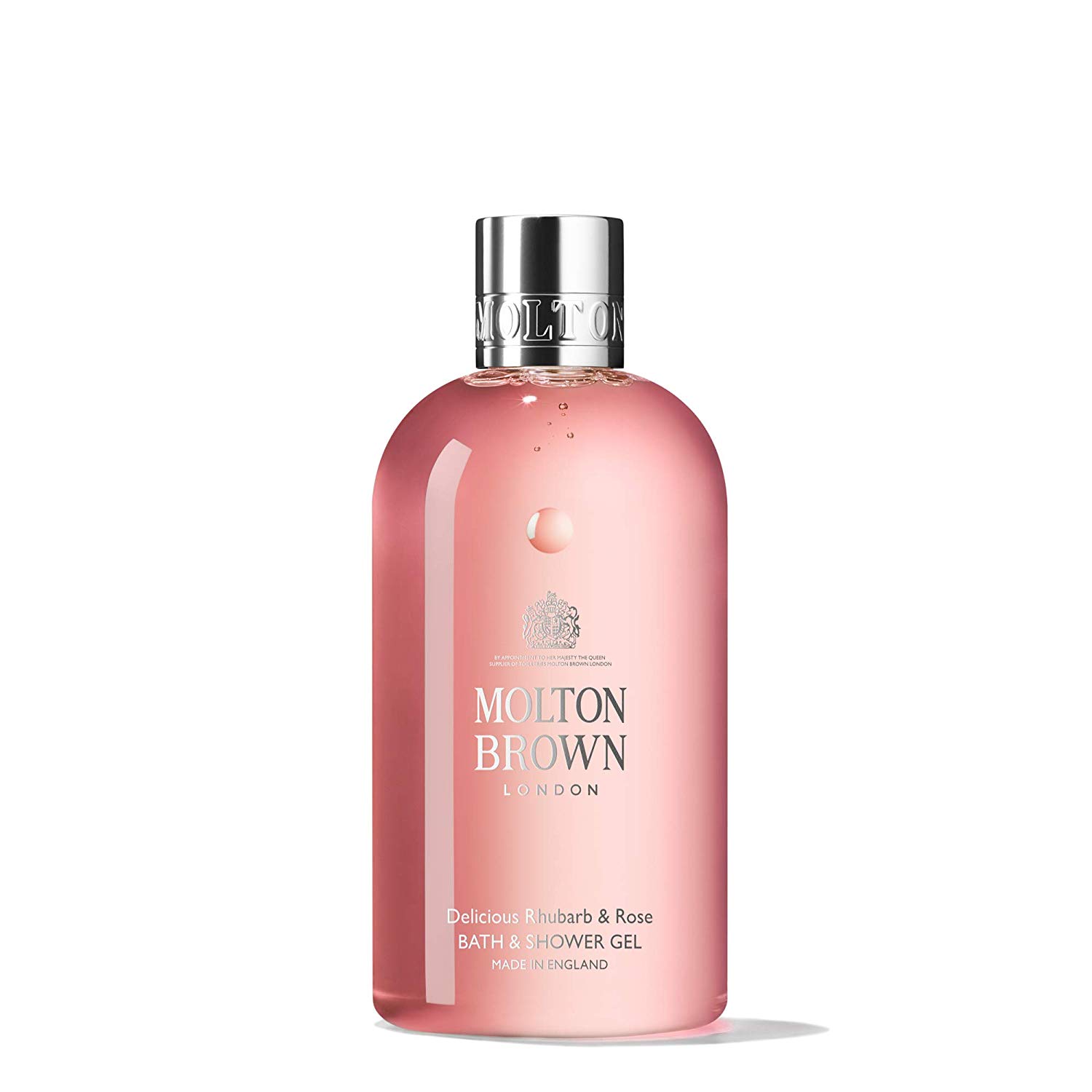 Molton Brown Delicious Rhubarb & Rose Bath & Shower Gel 300 ml, 300 ml (Pack of 1)