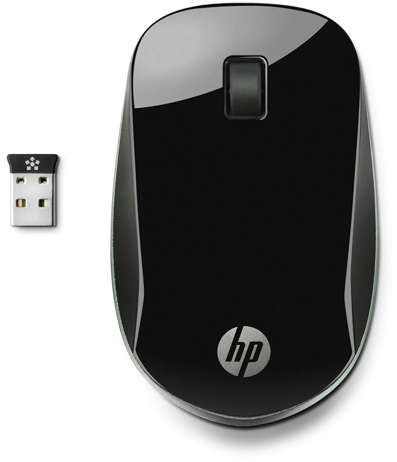 HP Z4000 Black 2.4 GHz USB Wireless Mouse - BigaMart