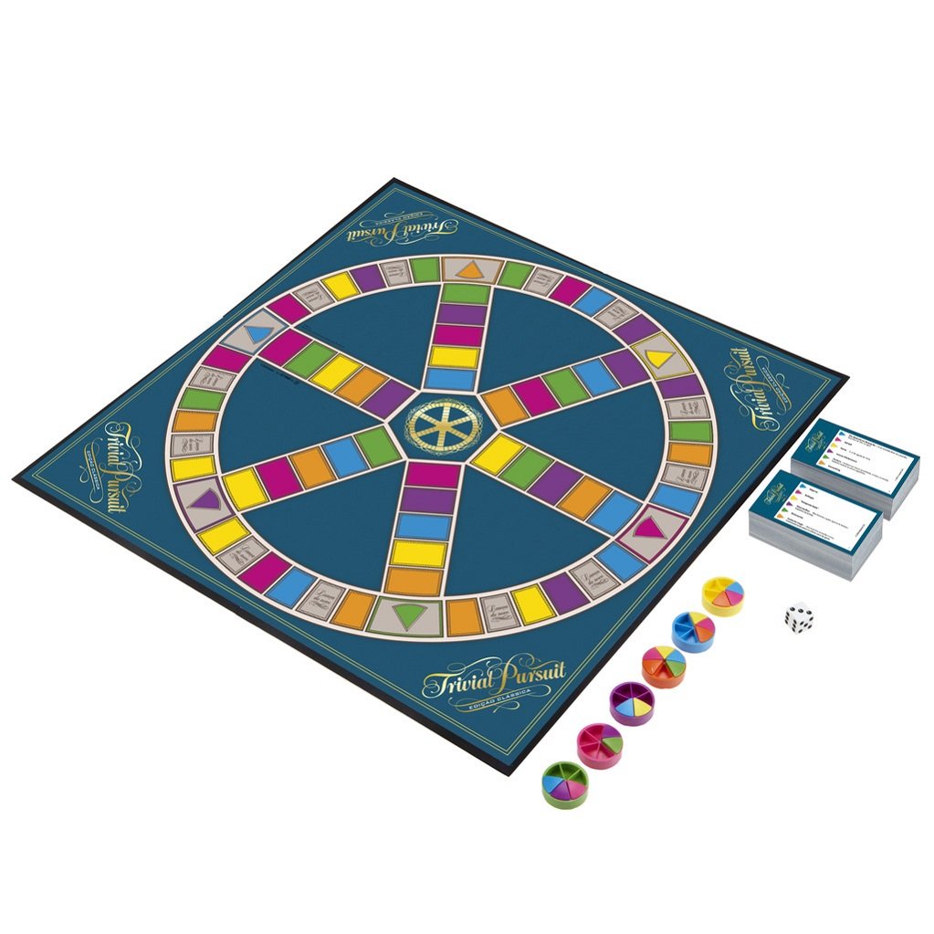 Hasbro Classic Trivial Pursuit (Portuguese Version) - Board Game, 1 Player, Age 16+, Multicoloured - Image 3