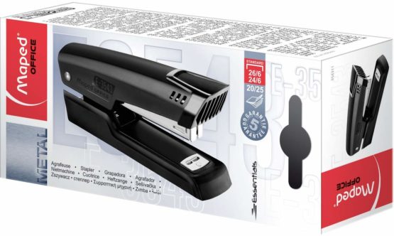 Maped Office Essentials Half Strip Metal Stapler (20 sheets) - Image 2