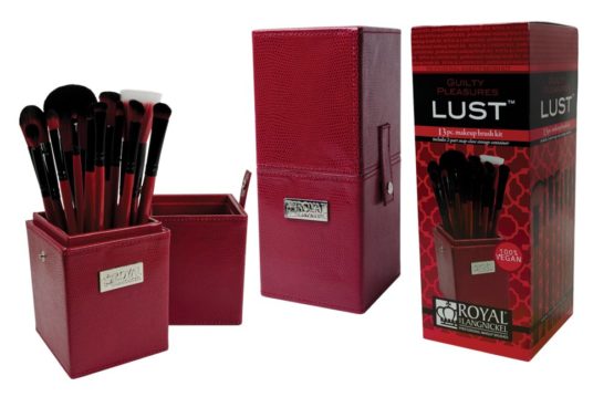 Royal & Langnickel Guilty Pleasures Lust Brush Box Kit - 12 Piece + 1 storage case. - Image 2