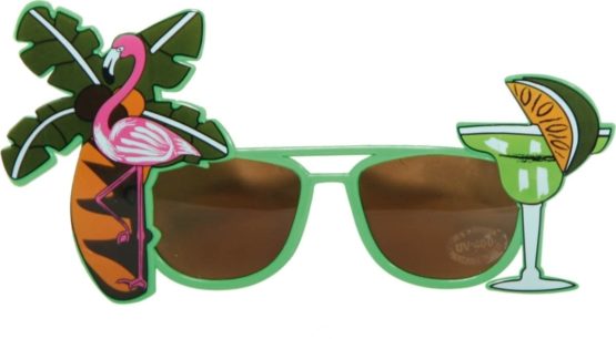 Creative 00726 Folat Glasses Hawaiian Cocktail, Multi Colors