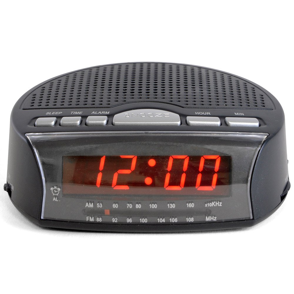 LLOYTRON "Daybreak" Alarm Clock Radio with Buzz Alarm or Radio, Snooze Function, Sleep Timer - Image 2