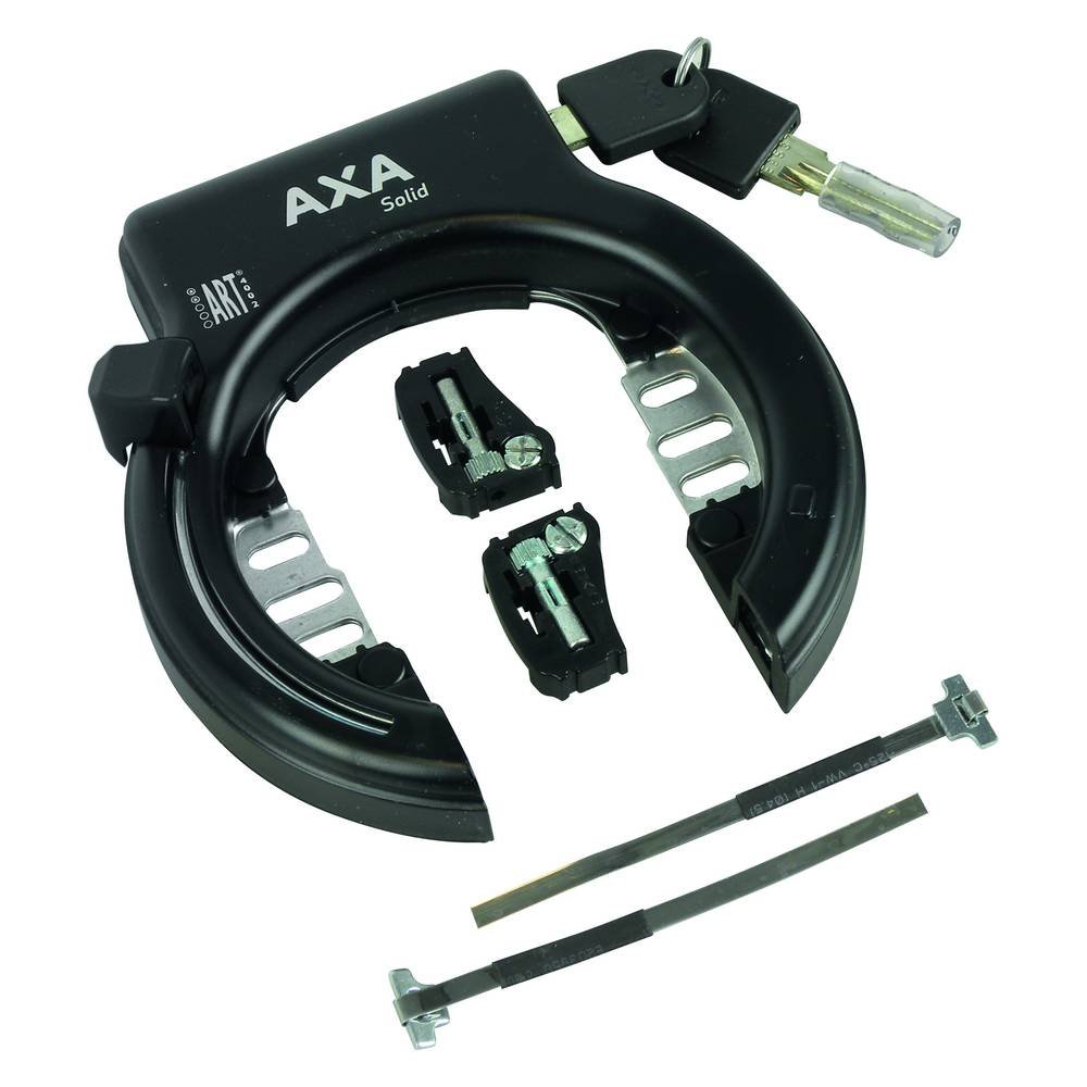 AXA "Solid'' Frame Lock - Black, 60mm x 100mm - Image 4