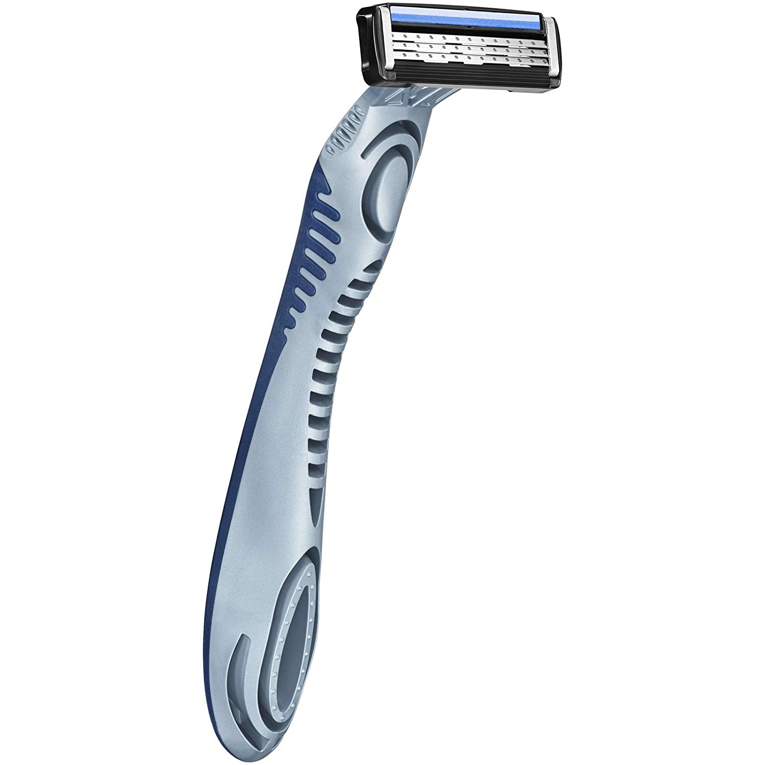 BIC Flex 3 Blade Mens Disposable Razor, 3 Count (Pack of 3), Multicolor - Image 3