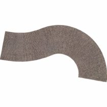 Noch 60316 Structured Curve “Cobblestone” 7,5 cm wide, approx. 32 cm long, Coloured