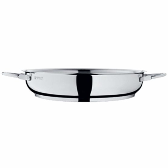 WMF serving pan uncoated Ø 24cm Profi Made in Germany pouring rim stainless steel handle Cromargan stainless steel suitable for induction dishwasher-safe - Image 4