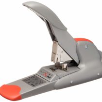 Rapid 21698301 DUAX Heavy Duty with Staples, Stapler, Flat Clinch, Dual Technology, Silver/Orange, 170 Sheet Capacity