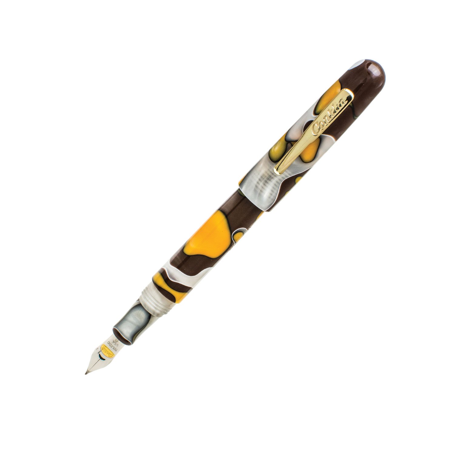 Conklin All American Medium Nib Fountain Pen - Yellowstone