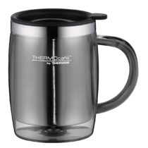 Thermos Thermo Cafe by 4059.235.045 Cup 0.35 Litre Desktop Mug, Plastic (Grey)