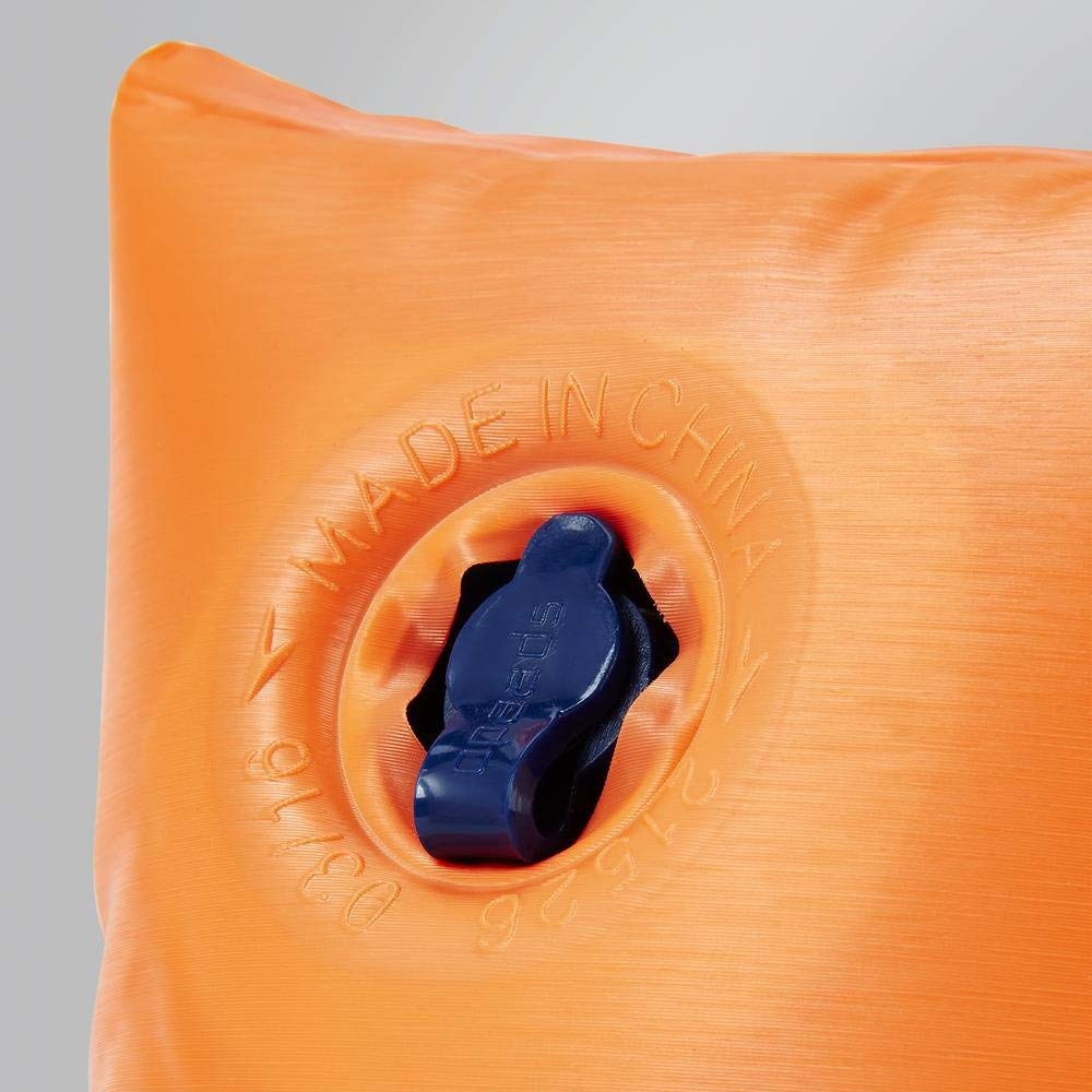 Speedo Unisex-Adult Inflatable Swimming Armbands, Orange, 6-12 - Image 4
