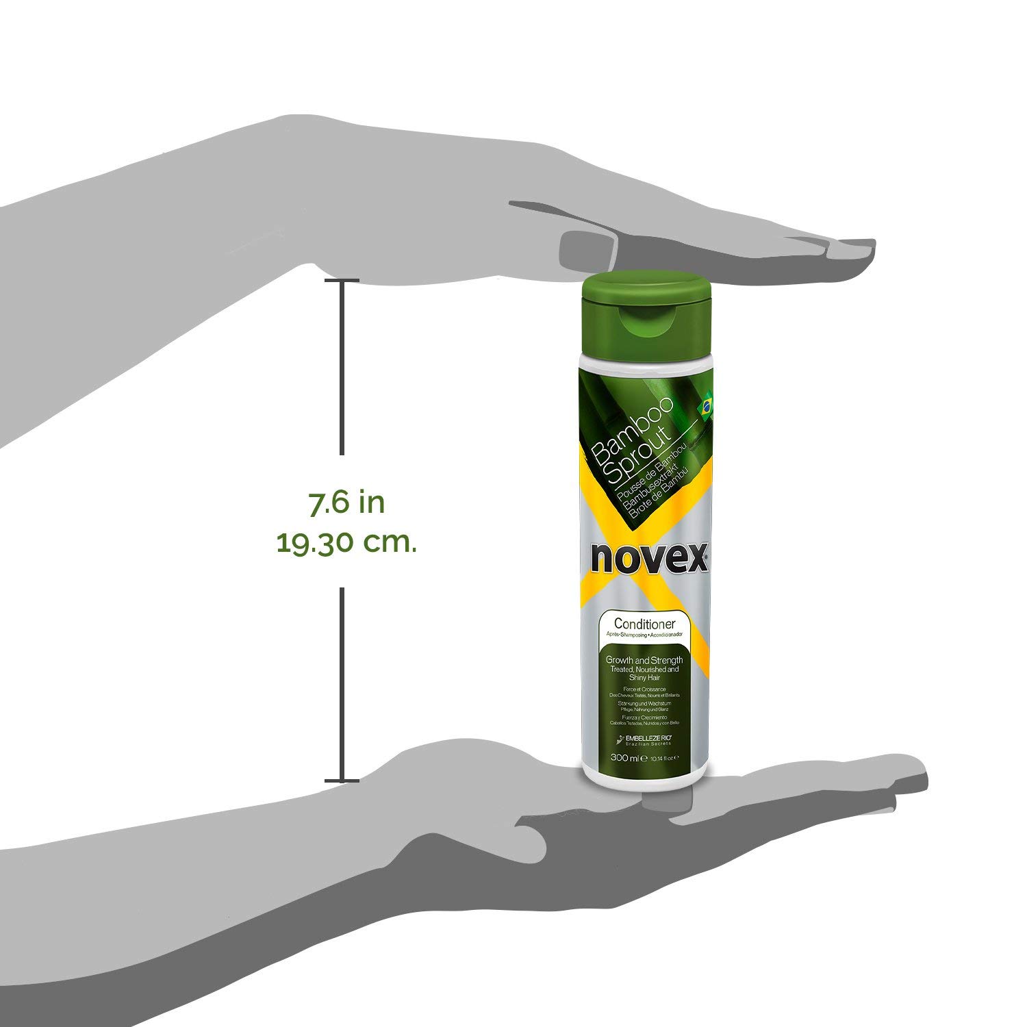 Novex Novex Bamboo Sprout Conditioner, 300 Milliliter, 300 ml (Pack of 1) - Image 3