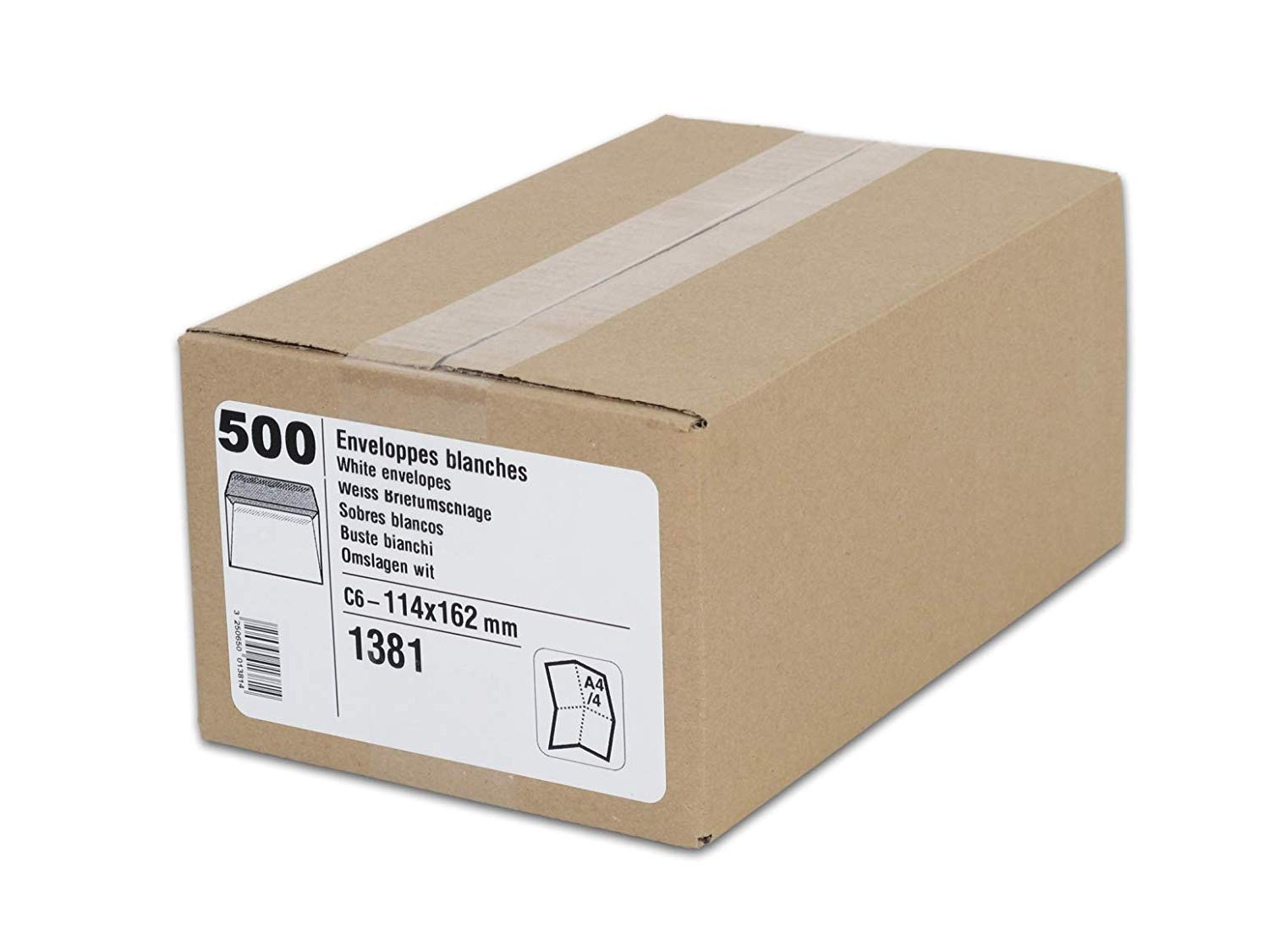 GPV 1381 Envelopes 114 x 162 mm C6 White 80 g/m² - Image 2