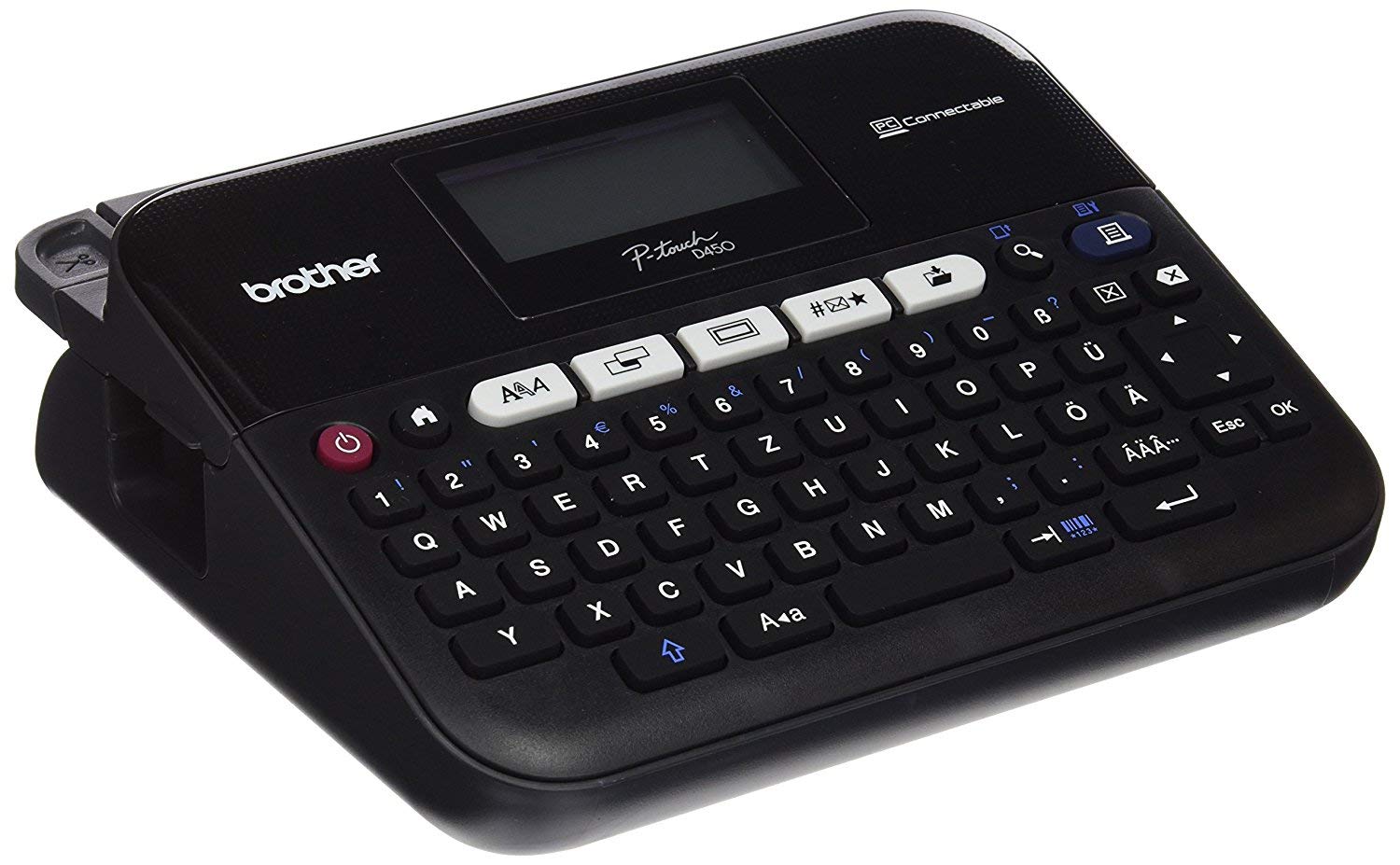 Brother PTD450VP Label Maker, USB 2.0, PTouch Label Printer, Desktop