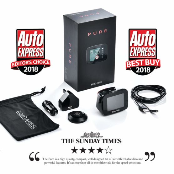 Road Angel Pure Advanced Speed Camera Detector System, Live Data, Lasers, Radars, Alerts, TFT Screen, Built-in Wi-Fi, Black - Image 4