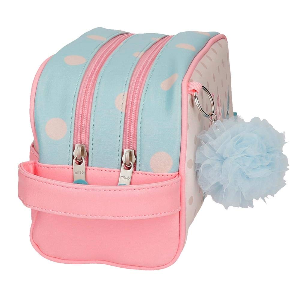 Enso Belle and Chic Adaptable Two compartments Vanity Case Multicoloured 26x16x11 cms PVC, 26 cm - Image 2