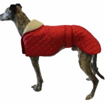 Cosipet Greyhound Anorak Nylon Coat, 51 cm, Red