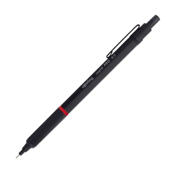 Rotring Rapid Pro HB Black Mechanical Pencil 0.5mm