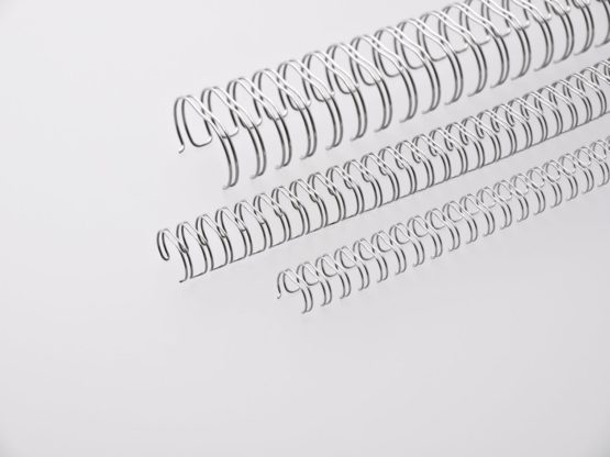 Renz 320800623 8.0 mm Ring Wire Cut Element - Silver. 2:1 Pitch. A4. 100 Wires per Box.