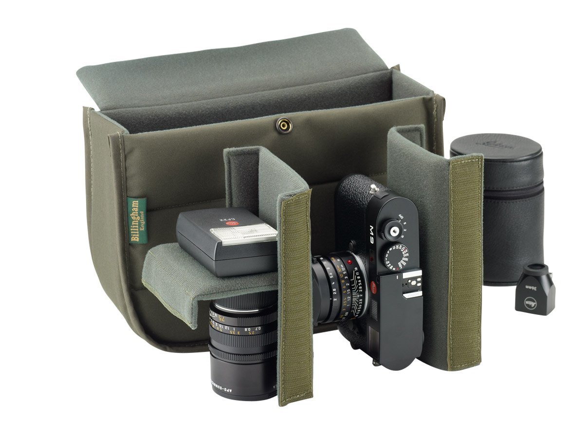 Billingham Hadley Small Pro Camera Bag (Khaki Canvas / Tan Leather), Khaki and Toast - Image 4
