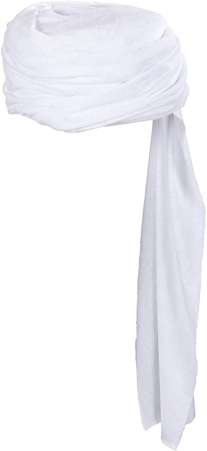 W WIDMANN MILANO Party Fashion - Arab Turban for Men Indian, Maharaja, Bollywood, Sultans, Sheikhs, Desert, Carnival, Theme Parties