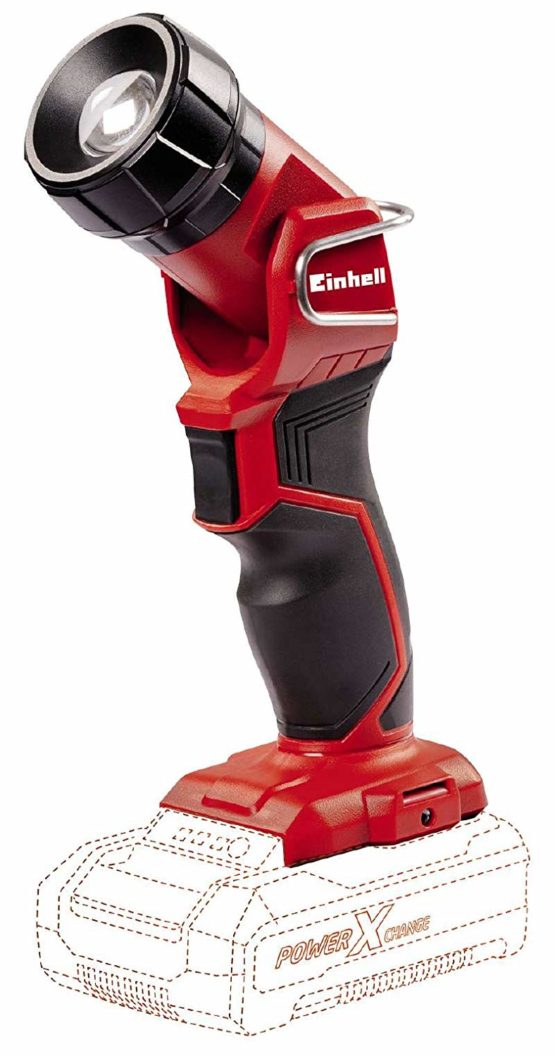 Einhell 4514130 TE-CL 18 Li H Solo Power X-Change Cordless Light - Supplied without Battery and Charger, Red ,25.0 cm*8.0 cm*8.0 cm - Image 2