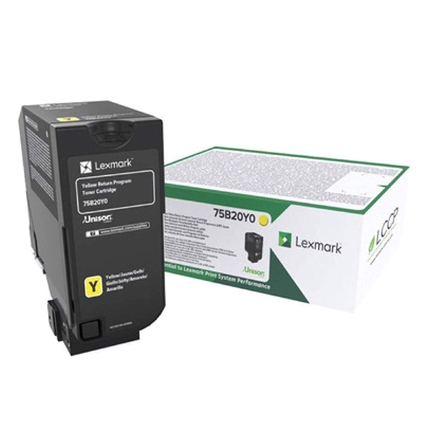 Lexmark 75B20Y0 Toner Cartridge - Yellow