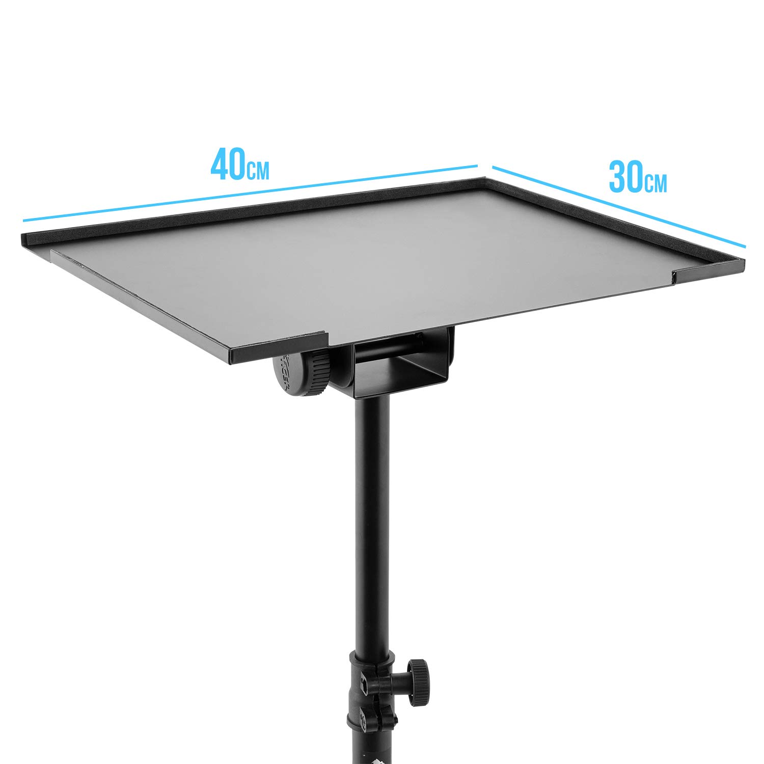 TIGER LEC7-BK Laptop or Projector Stand Height Adjustable with Tripod Legs Black - Image 3