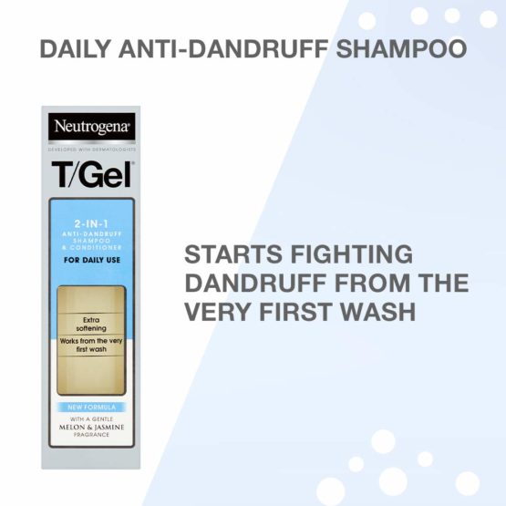 Neutrogena Gel 2 in 1 Anti Dandruff Shampoo and Conditioner, 250ml - Image 4