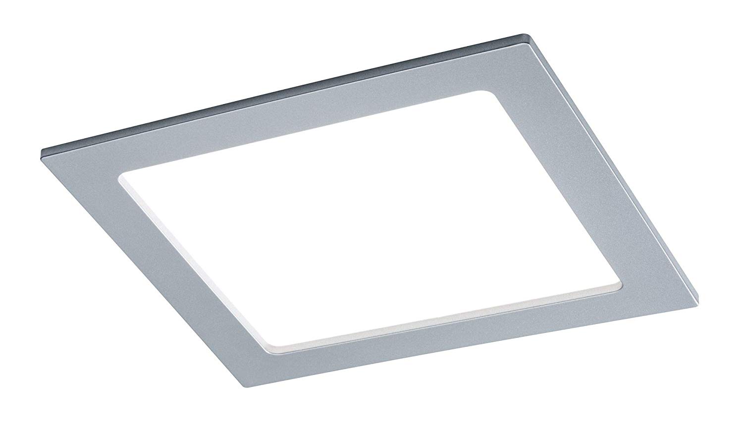 Quality RL Set Panel Angular LED 1x18W 4000K 230V 220x220mm chr met/Plastic, Chrome Matt, 22x22x0,5 cm - Image 3