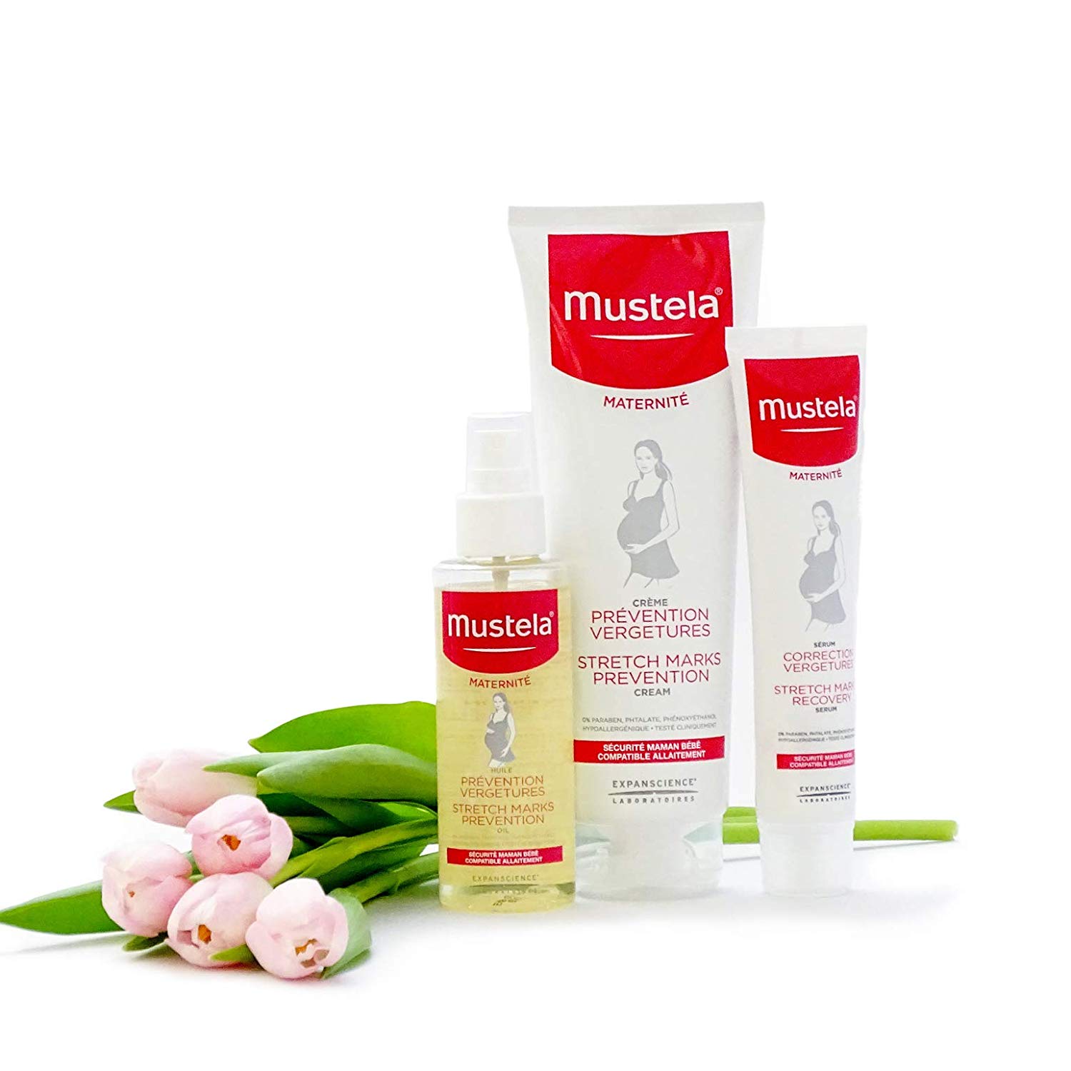 Mustela Maternity Stretch Marks Prevention Cream, Enriched with Plant-Based Ingredients, Hypoallergenic, Dermatologist-Tested, 150ml - Image 2