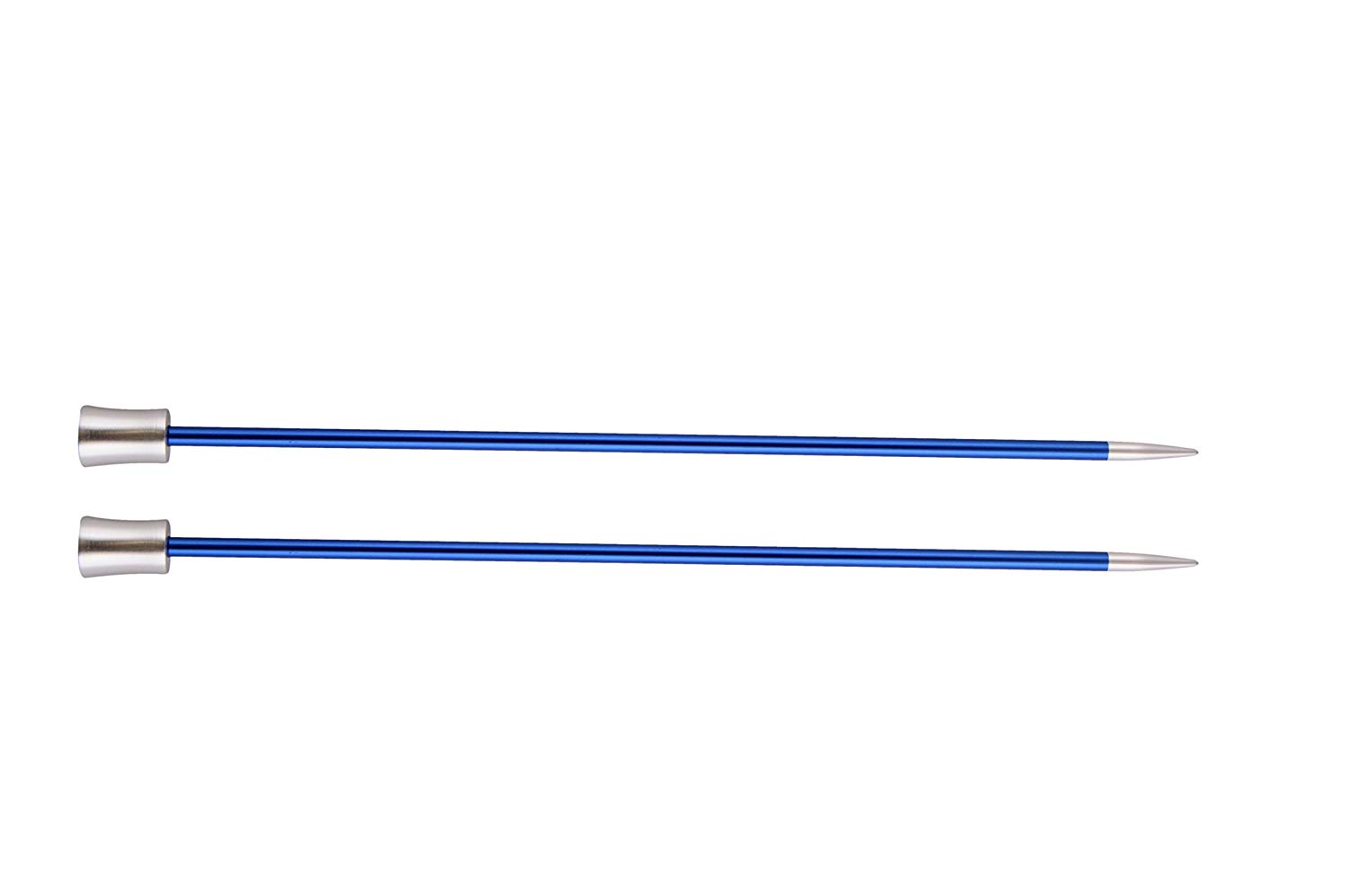 KnitPro Zing Single Pointed Needles 12" (30cm), Sapphire, 4.00mm
