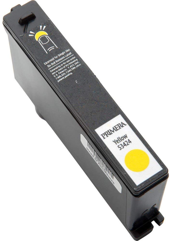 Primera 53424 Ink Cartridge Yellow, Yellow,Yellow, Single