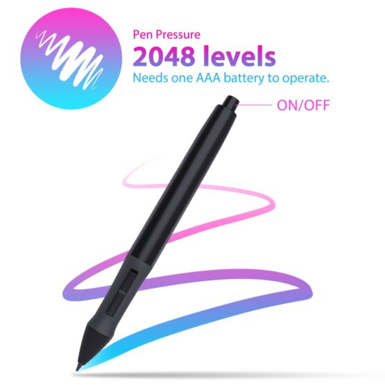 Huion 420 4 x 2.23 Inches Portable Hand Writing OSU Digital Pen Tablet ...