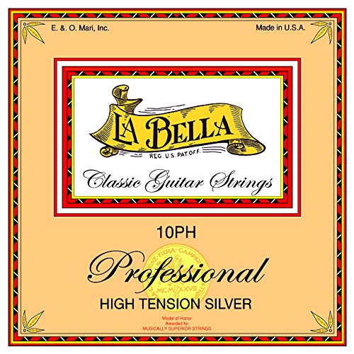 La Bella Professional 10PH, Silver, Professional High Tension Silver
