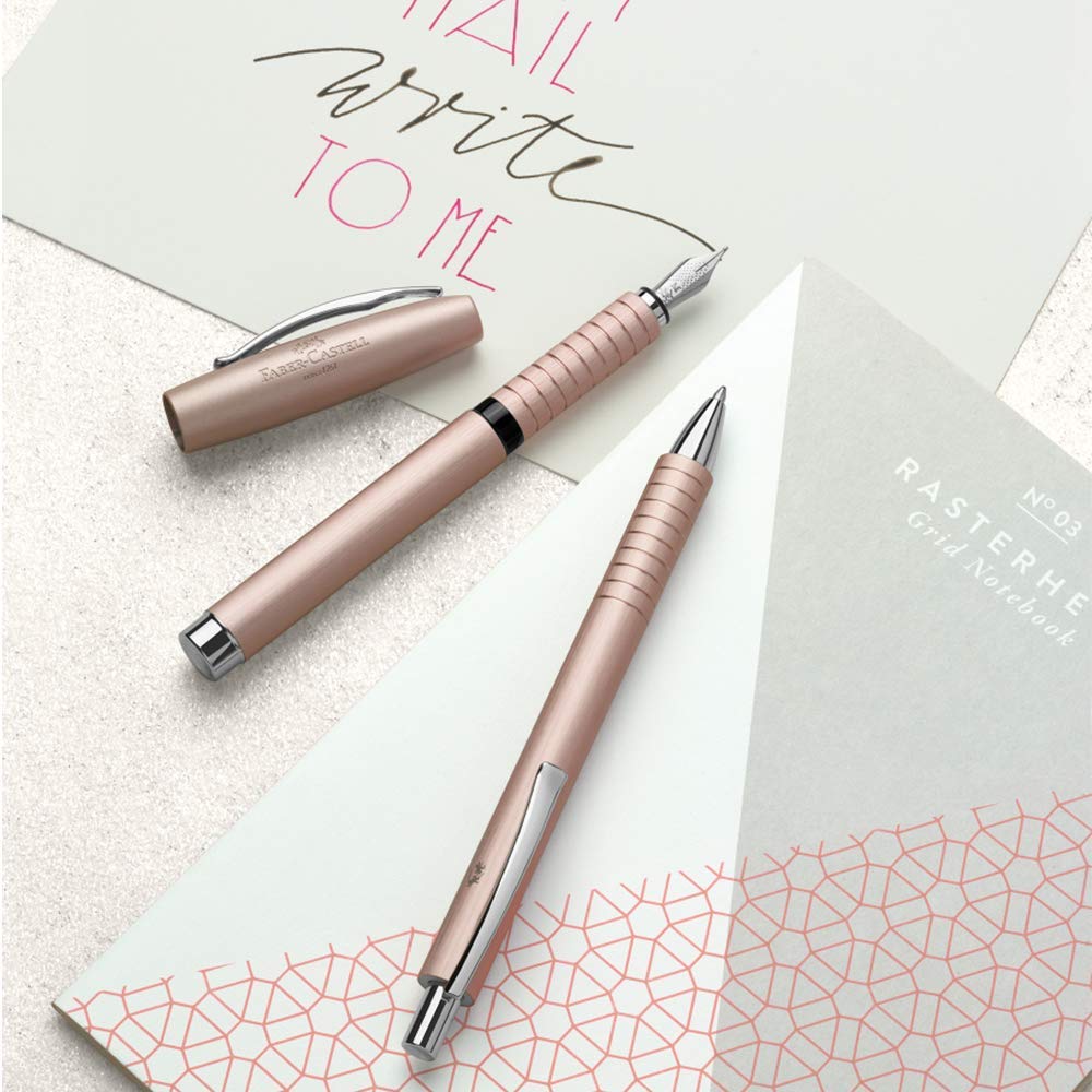 Faber-Castell 148425 Essentio Ballpoint Pen - Rose - Image 3